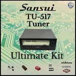 Sansui TU-517 Tuner Ultimate Upgrade Kit Genuine Parts Restoration. Fixed Price $63.95.
