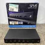 Niles SPS-6 Speaker Selector Black Push-button Convenience Protective Circuit.. Fixed Price $30.00.