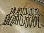 Singal Crops Western Electric Movie Project Amplifier Feet. Fixed Price $25.00.