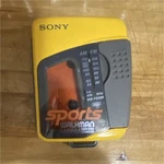Sony Walkman WM-FS399 Yellow Am/fm Portable Cassette Player Mega Bass Dolby Nr. Fixed Price $65.00.