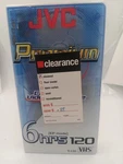 Jvc T-120 Vhs Premium Clear Color Video Cassette Tape 6HRS Sealed Ep Mode New. Fixed Price $11.99.