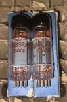 2 X Tungsram E80CC 6085 Tubes. Fixed Price $80.00.