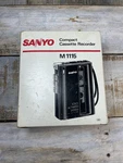 Sanyo Voice Activated Cassette Tape Recorder M1115 Tested And Working. Fixed Price $34.99.