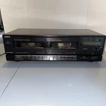 Aiwa AD-WX505 Double Cassette Deck High Speed Dubbing. Fixed Price $75.00.