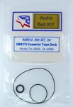 Belt Kit For Onkyo Cassette Tape Deck Model TA-2055, TA-2060. Fixed Price $15.95.