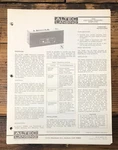 Altec Model 1609A Crossover Amplifier Owners & Schematic Manual *original*. Fixed Price $19.97.