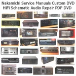 Nakamichi Hifi Service Manuals Computer Dvd. Fixed Price $15.97.