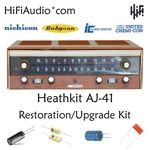 Heathkit AJ-41 Tuner Restoration Upgrade Recap Capacitor Rebuild. Fixed Price $155.00.