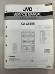 Jvc CA-C55BK Original Service Manual Free Shipping. Fixed Price $14.00.