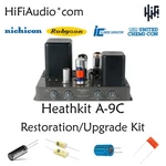 Heathkit A-9C Amp Restoration Upgrade Recap Filter Capacitor Rebuild. Fixed Price $145.00.