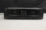 Jvc TD-W301 Stereo Double Cassette Deck. Fixed Price $70.00.