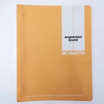 Mcmartin 60'S 70'S Amplifier Catalog Sound Engineer Vintage Preamp Speaker. Fixed Price $24.95.