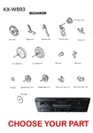 Genuine Spare Parts For Vtg Kenwood KX-W893 Cassette Deck Used Various Models. Fixed Price $9.00.