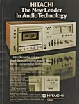 1978 Hitachi Print Advertisement 7.5"X11" Stereo Cassette Tape Deck D-900 R&p. Fixed Price $7.90.
