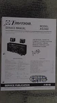 Emerson AS2668 Service Manual Original Repair Book Stereo Tape Deck. Fixed Price $20.00.