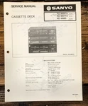Sanyo Rd W687A -W877A -W685 Cassette Service Manual *original*. Fixed Price $11.97.