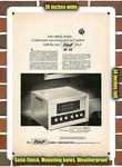 Metal Sign 1955 Pilot HF-56 Receiver- 10X14 Inches. Fixed Price $29.95.