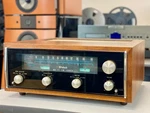 Mcintosh Mr 77 Fm Vintage Stereo Tuner W/ Walnut Wood Cabinet (serviced). Fixed Price $1700.00.
