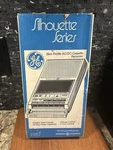 Silhouette Series Vintage Slim Profile Cassette Recorder 3-5157 Retro Prop. Fixed Price $15.00.