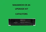 Stereo Cassette Deck Nakamichi CR-3A Repair Kit All Capacitors. Fixed Price $94.00.