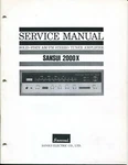 Vintage Sansui Model 2000X Am/fm Stereo Tuner Amplifier Operating/service Manual. Fixed Price $19.00.