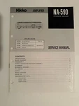 Nikko NA-590 Integrated Amplifier Service Manual. Fixed Price $24.95.