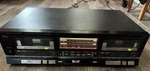 Vintage Fisher CR-W95 Stereo Double Cassette Tape Deck (turns On, Doesn't Work). Fixed Price $48.99.