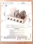 Eico HF-52 Amplifier Schematic & Data -new Sams Photofacts 483-6. Fixed Price $8.50.