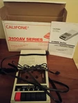 Califone Cassette Recorder 3100AV Series Box With Instructions And Microphone. Fixed Price $29.99.