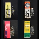 (4) Various Brands Rca, Ge Amperex 6DJ8 ECC88 Vacuum Tubes Tested LOT.9644. Fixed Price $79.95.