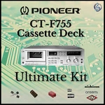 Pioneer CT-F755 Cassette Deck Ultimate Upgrade Kit Genuine Parts Restoration. Fixed Price $129.95.