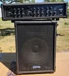 Pignose PA75W Portable 4 Input System Mixer & PAS10 Speaker Amplifier. Fixed Price $160.00.