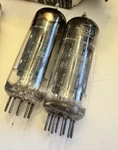 Rca 6S4A Audio Tube Black Plt 1950S Match Pair Nos. Fixed Price $40.00.