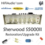 Sherwood S5000 Ii Restoration Recap Repair Upgrade Rebuild Kit Capacitor. Fixed Price $165.00.