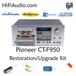 Pioneer CT-F950 Deck Rebuild Restoration Recap Service Kit Repair Capacitor. Fixed Price $175.00.