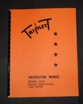Triplett Tube Tester 3423 Ultimate Manual Data. Fixed Price $13.99.