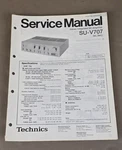 Technics Stereo Integrated Dc Amplifier SU-V707 Service Manual D-4526. Fixed Price $64.95.