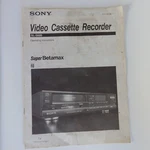 Sony Video Cassette Recorder SL-S600 Operating Instructions Super Betamax 1990. Fixed Price $14.99.