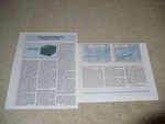 Adcom GFA-1 Amplifier Review, 2 Pgs, 1980, Full Test. Fixed Price $9.99.