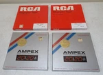 Nos Ampex And Rca Magnetic RL-12 WL-12 Recording Tape 1/4 X1200'. Fixed Price $30.00.