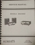 Roberts 808D 8-TRACK Recorder Service Manual Original. Fixed Price $49.99.