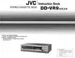 Jvc DD-VR9 Cassette Deck Owner's Manual, Digital Copy, High Resolution.. Fixed Price $19.50.