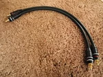 Mogami 1' Pair Cables, Nakamichi Rca's Hand Crafted "real Sound". Fixed Price $50.00.