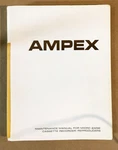 Ampex Micro 24 32 Cassette Player Service Manual *original* #2. Fixed Price $19.97.