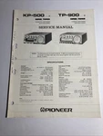 Pioneer KP-500/900 CASSETTE/8 Track Player Service Manual 1978 Original. Fixed Price $48.00.