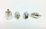 Vintage Silver Rca Plugs, Reverb Tank,fender, Footswitch, Tube Amp,reel To. Fixed Price $8.99.