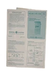 Ge 3-5330 Portable Micro Cassette Tape Recorder Instructions Manual Booklet Vtg. Fixed Price $11.38.