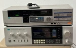 Vtg Sansui Synthesizer Receiver Z-5000X & Tape Deck D-190 Tested Working Read. Fixed Price $150.00.