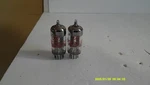 2-MOTOROLA 12AX7 Vacuum Tubes Made In Japan Grey Plates ,halo Getters,tested. Fixed Price $40.00.