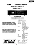 Service Manual For Onkyo TA-6210. Fixed Price $9.92.